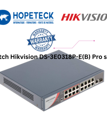 Switch Hikvision DS-3E0318P-E(B) Pro série